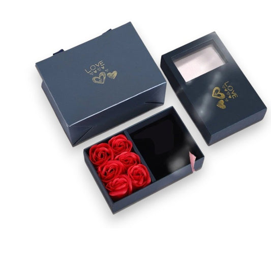 Coffret Boîte à bijoux avec Rose Éternelle